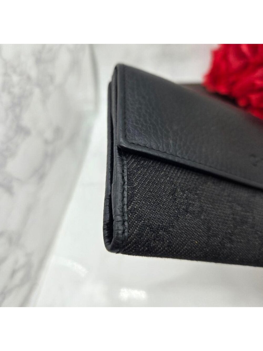 Gucci Wallet GG Canvas Leather Black - Picture 5 of 16